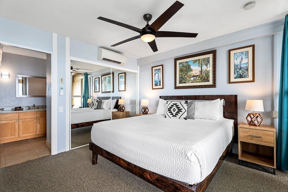 Ocean Front With Private Lanai - In-unit AC - Vrkcv