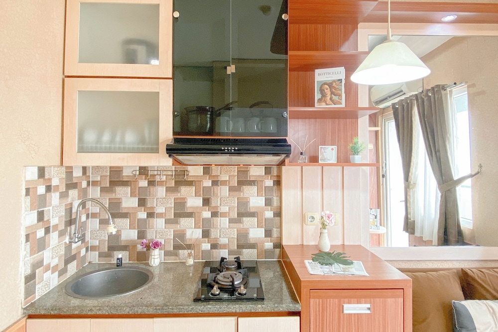 Simple Style 2Br At Green Pramuka City Apartment