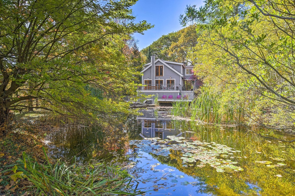 Stunning Pawling Retreat w/ Ponds & Waterfall view 2