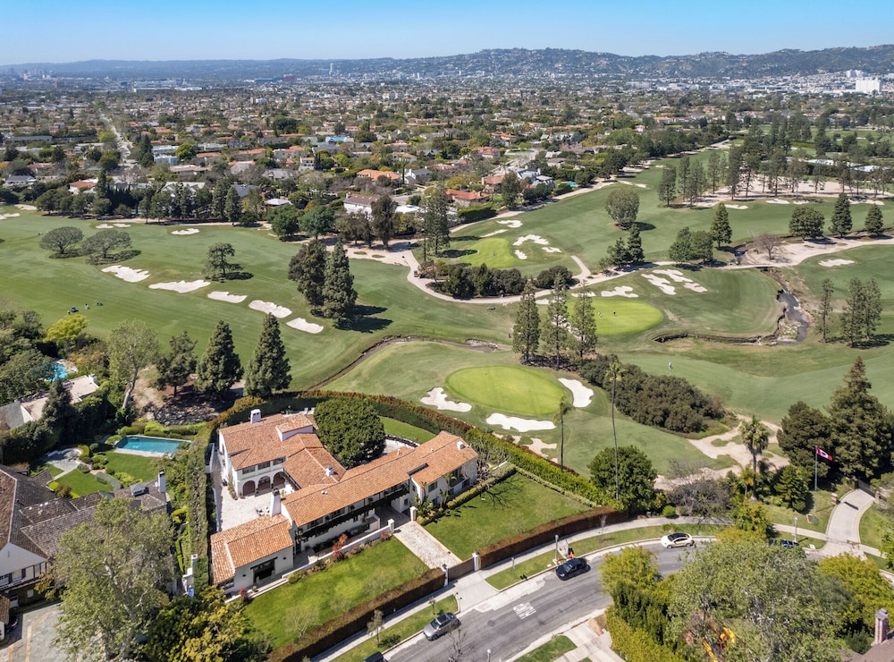 Howard Hughes Estate - Spanish Revival Gem w/ Pool, Wine Cellar & Guest House