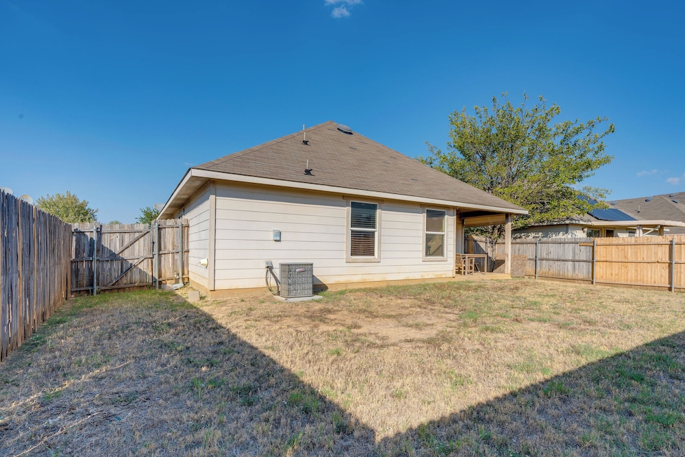 Private Yard & Patio: Fort Worth Family Home