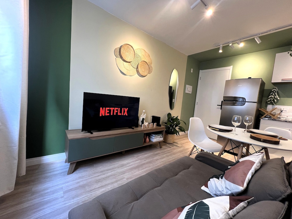 Apartamentos com piscina e academia