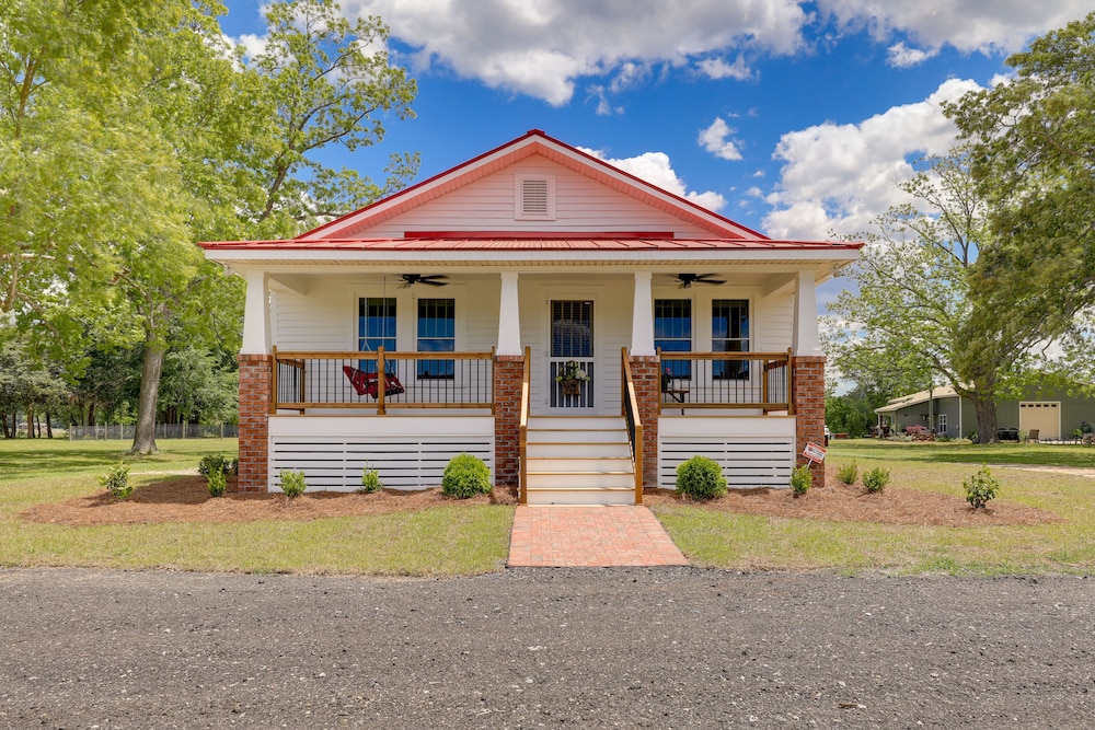 New Bern Vacation Rental on Farm w/ Fire Pit! view 2