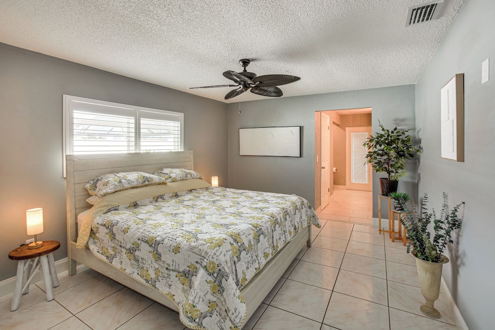 Heated Pool + Dolphin Views: Cape Coral Home!