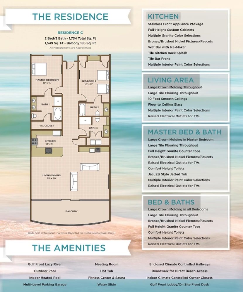 Phoenix Gulf Towers 1006 2 Bedroom Condo