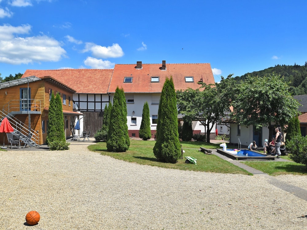 Holiday Farm Situated Next to the Kellerwald-edersee National Park With a Sunbathing Lawn