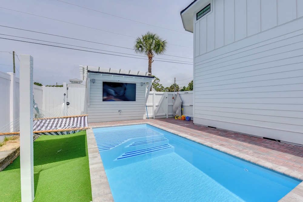 Walk to Laguna Beach: PCB Home w/ Pool Near Gulf!