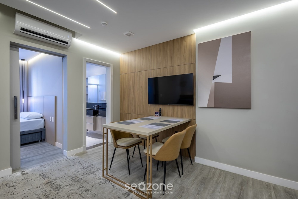 IFT - Ed. Infinity Tower Flat 350m From Meia Praia