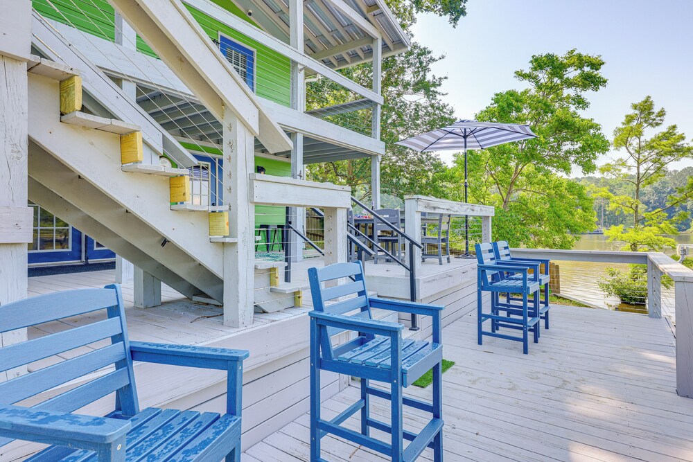 Private On-site Boat Dock: Remote Cabin in Titus