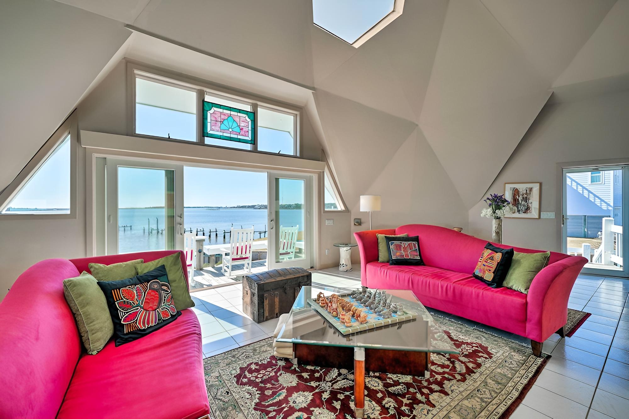 Atlantic Coast Dome Home Across From Sound w/ View view 4