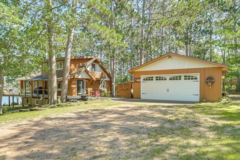Waterfront Escape on Big Sand Lake w/ Private Dock