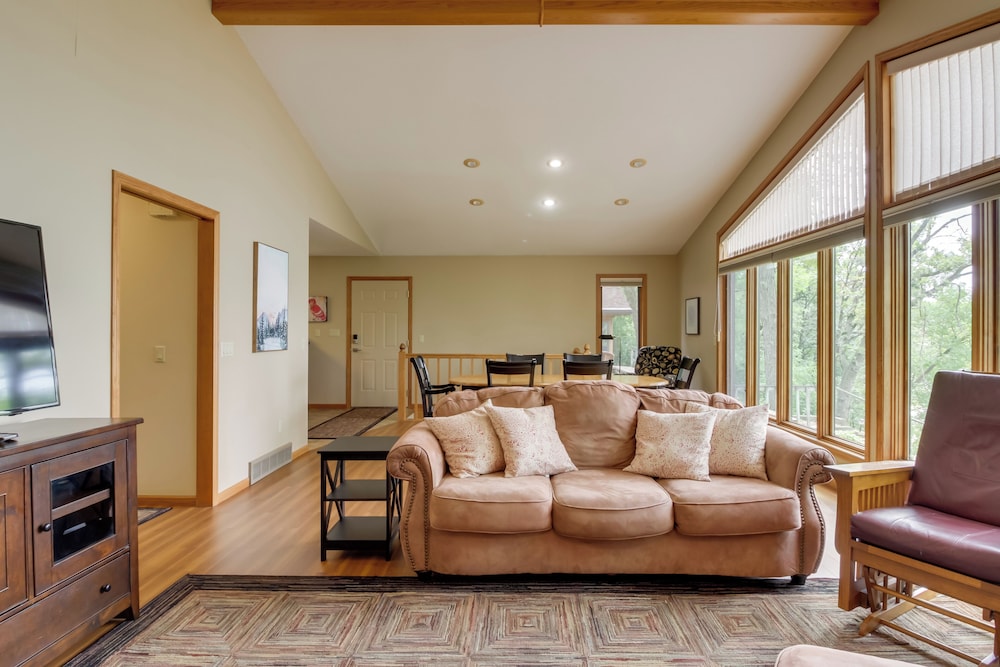 Sandy Beach Family Getaway w/ Fire Pit  Deck! - Property Image 50