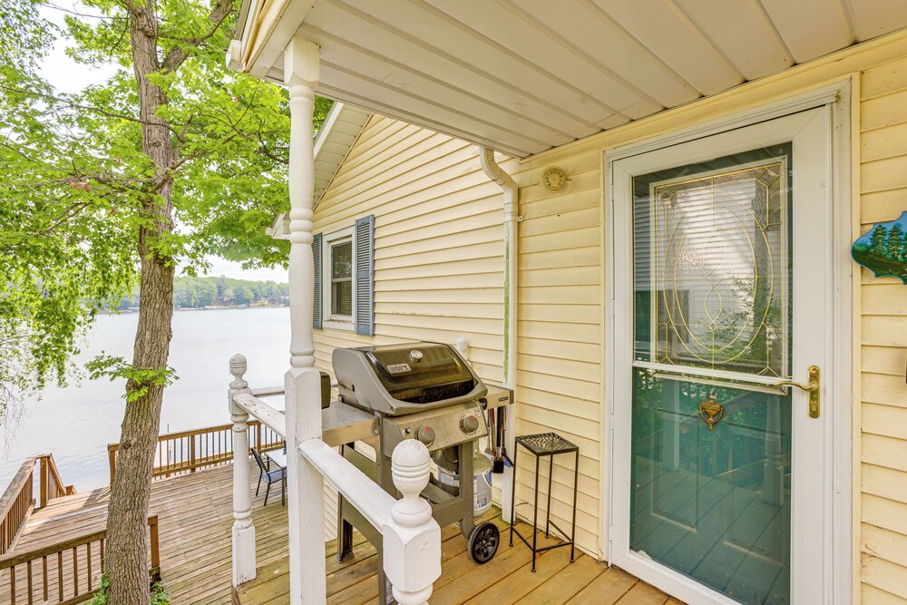 Dock + Views: Scenic Lakefront Escape in Harrison
