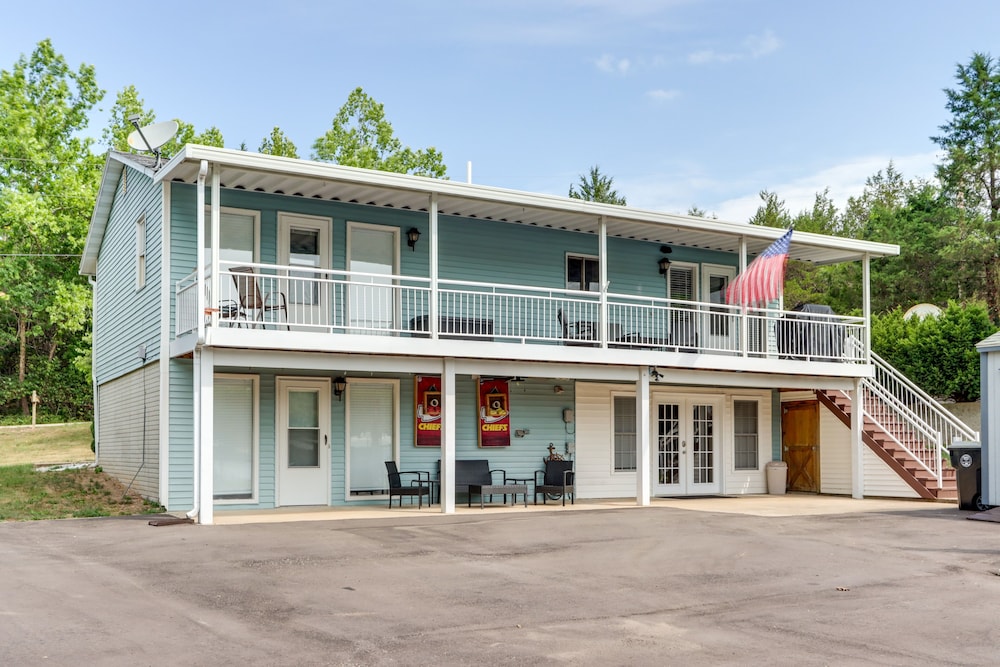 Fire Pit & Dock: Lake of the Ozarks Retreat! view 3