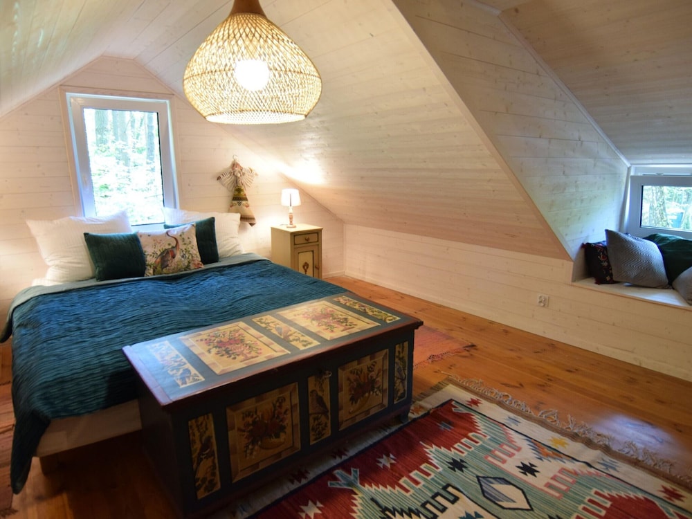 Wooden House in Debki Near Baltic Sea Beach view 4