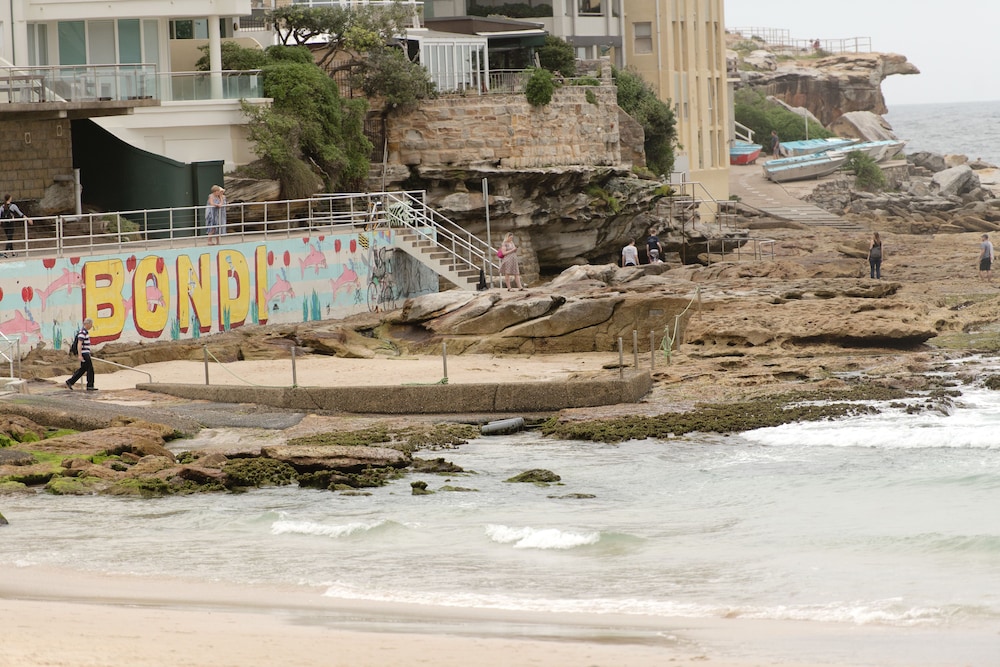Ocean Front Building On Bondi Beach
