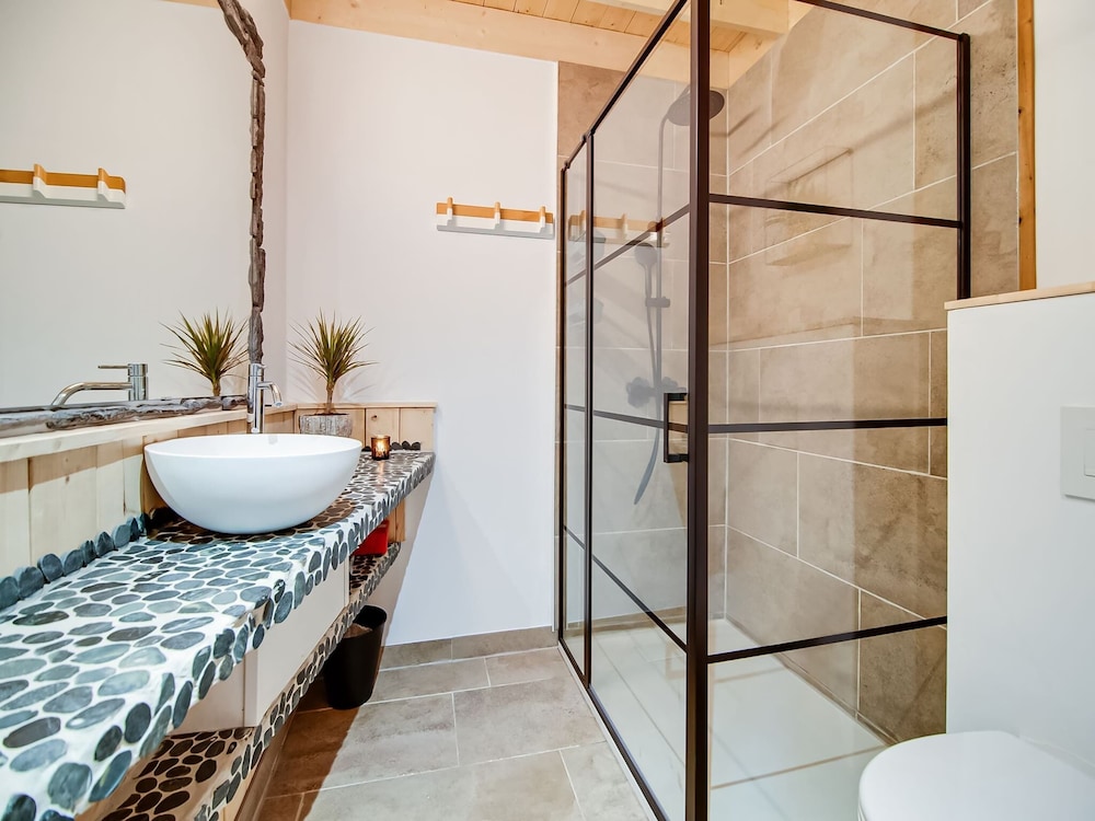 Holiday Home in Biron With Barrel Sauna