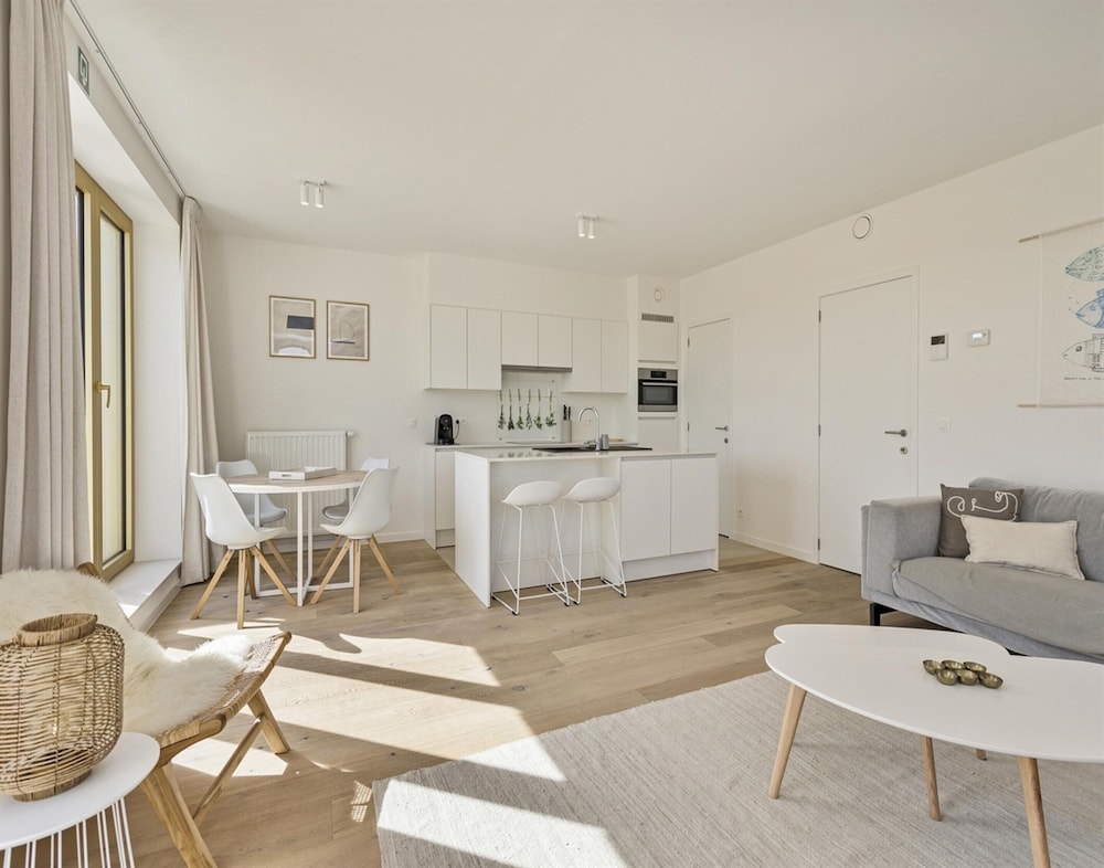 Flat in Belgium Near Sea Dyke & Town Center