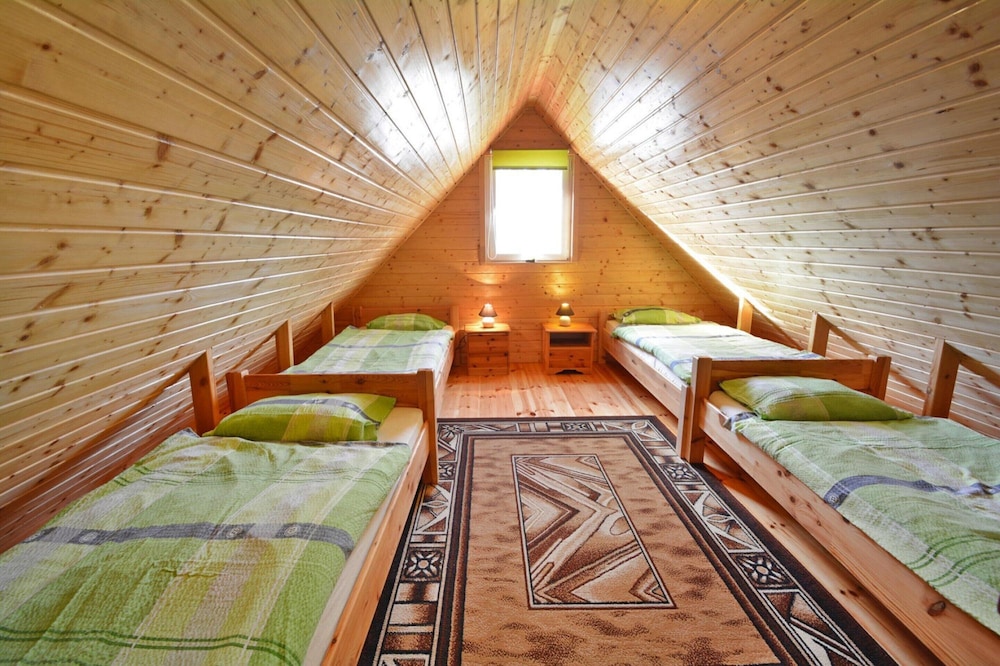 Wooden House in Lubin by Lake Wicko view 3