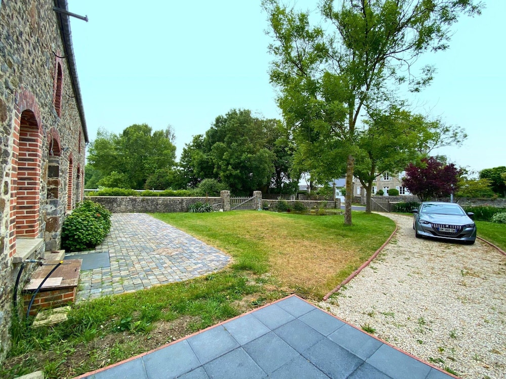France Terraced House Near White Sand