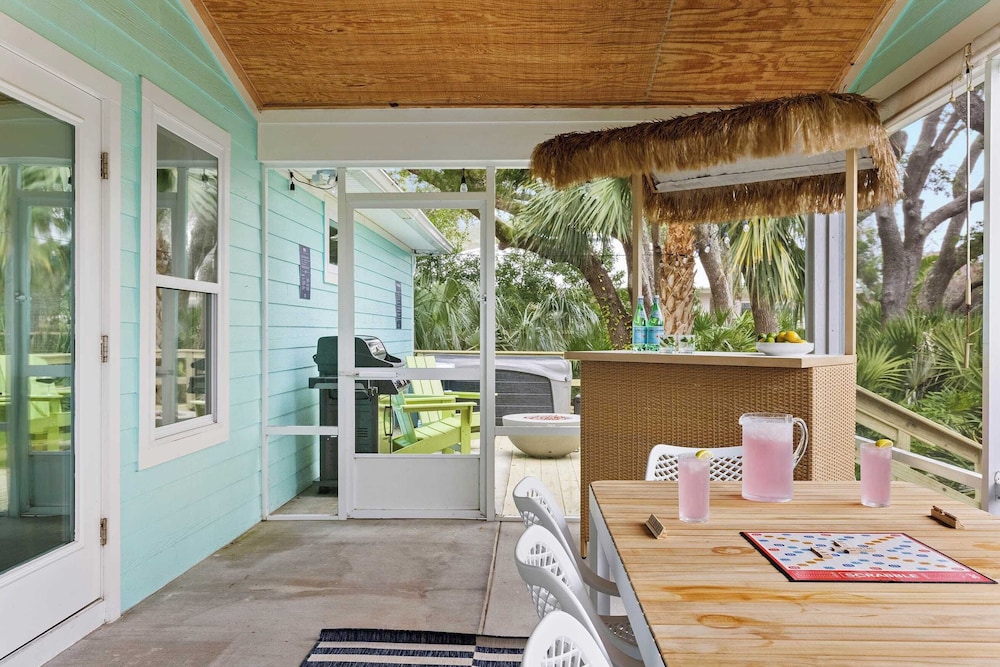 Beach Bungalow 1blck to Beach w/ Hot Tub & Game Room Haven Grove by Avantstay