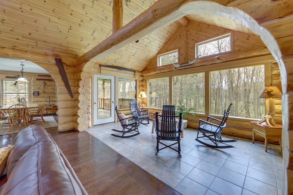 Rustic Tustin Cabin on 7 Acres w/ Fire Pit  Porch - Property Image 42