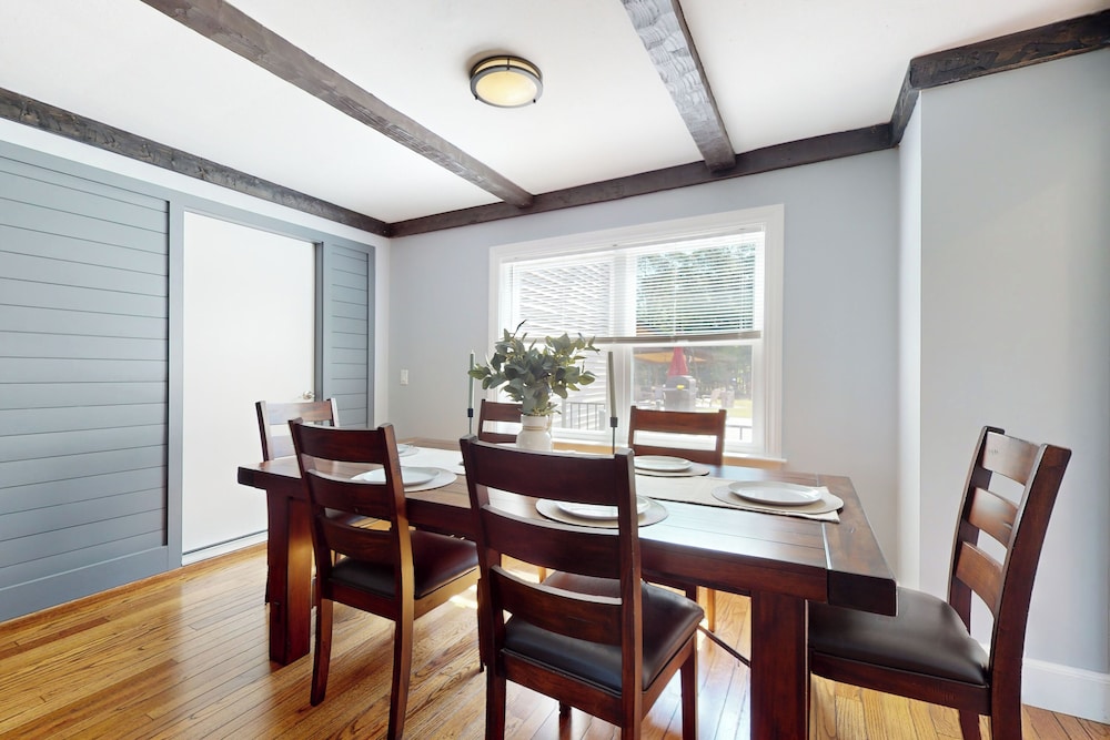 3BR House w/ A/C & Patio, Near Stadium & Shops