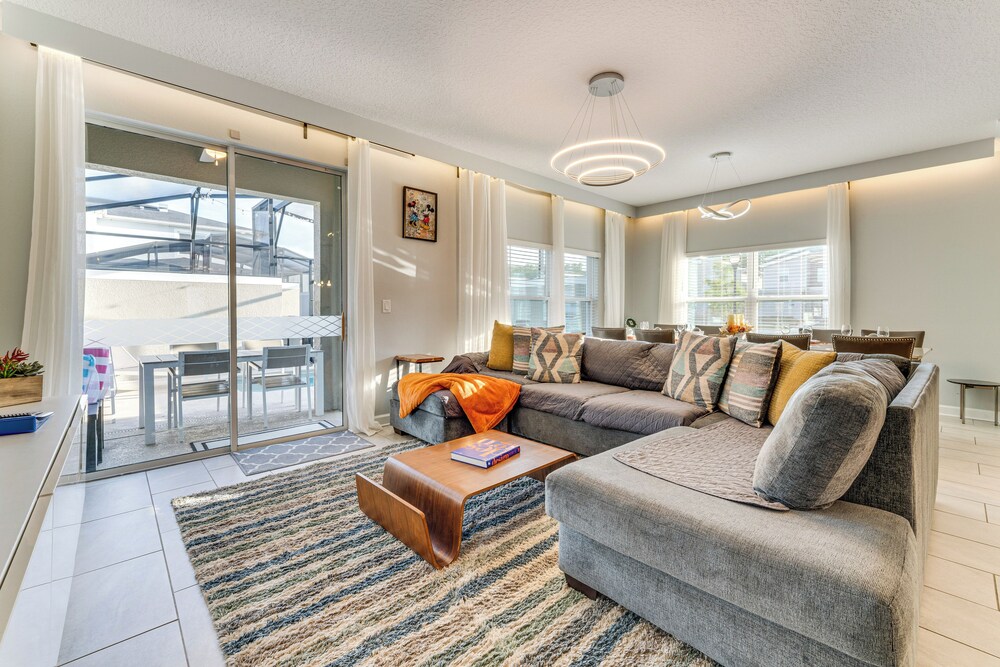 4 Mi to Old Town: Kissimmee Resort Home
