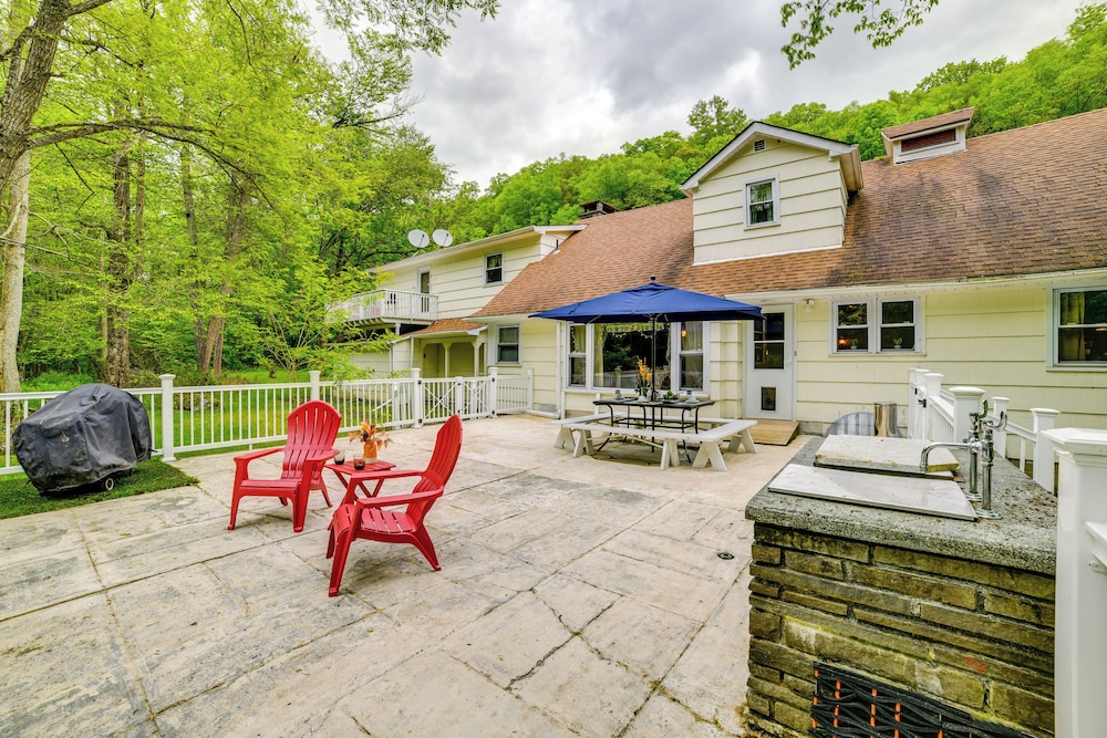 Serene Home w/ On-site Brook in Callicoon Center