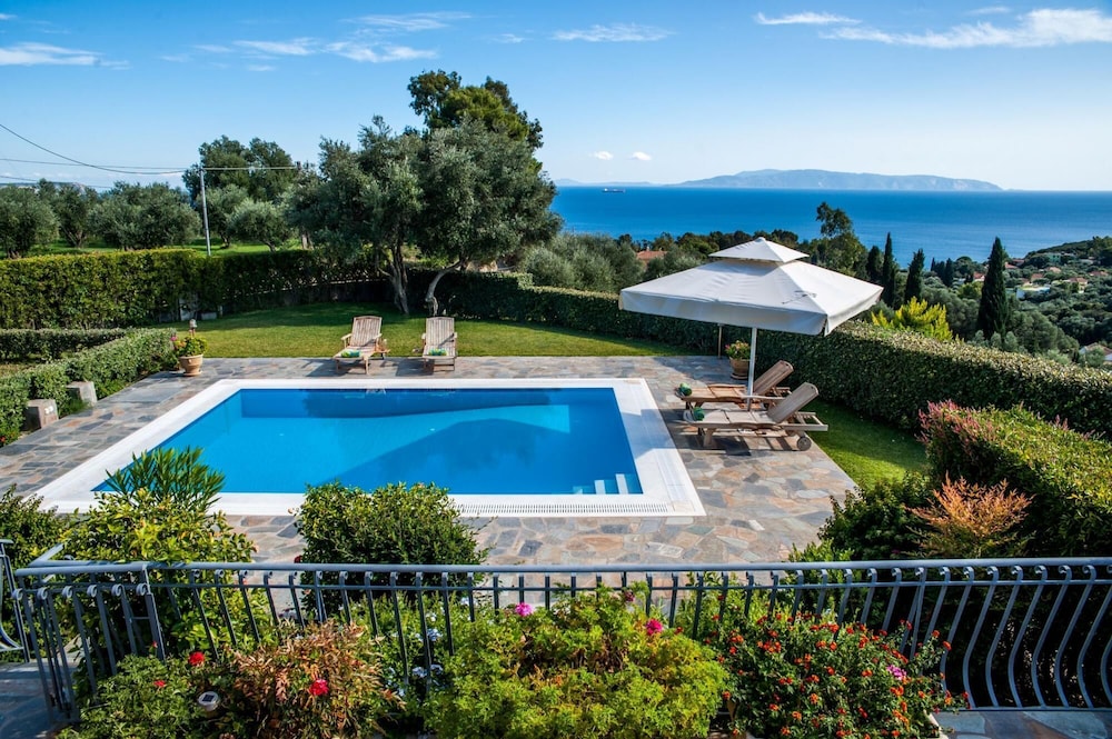 Luxury Villa Amari Kefalonia Greece view 4