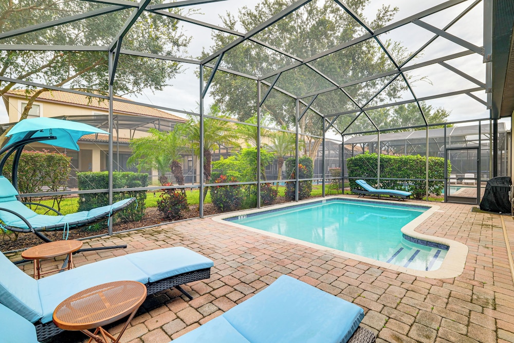 Private Game Room + Pool: Resort Home Near Orlando