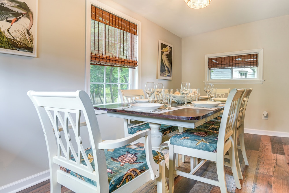 Walk to Town & River: Charming Home in North East!