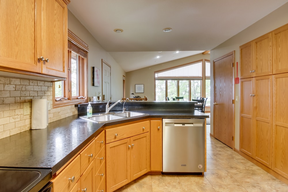 Sandy Beach Family Getaway w/ Fire Pit  Deck! - Property Image 41