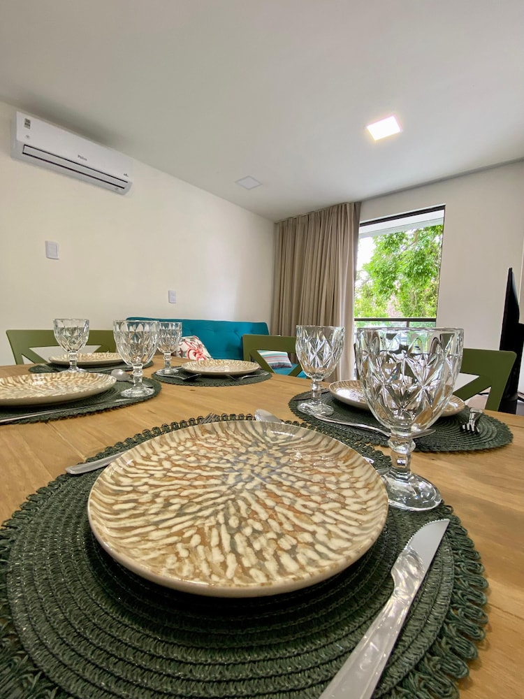 Flat a 120 metros das Piscinas Naturais