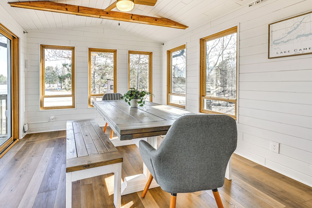 Boat Dock, Hot Tub & Deck: Lakefront Nekoosa Home!