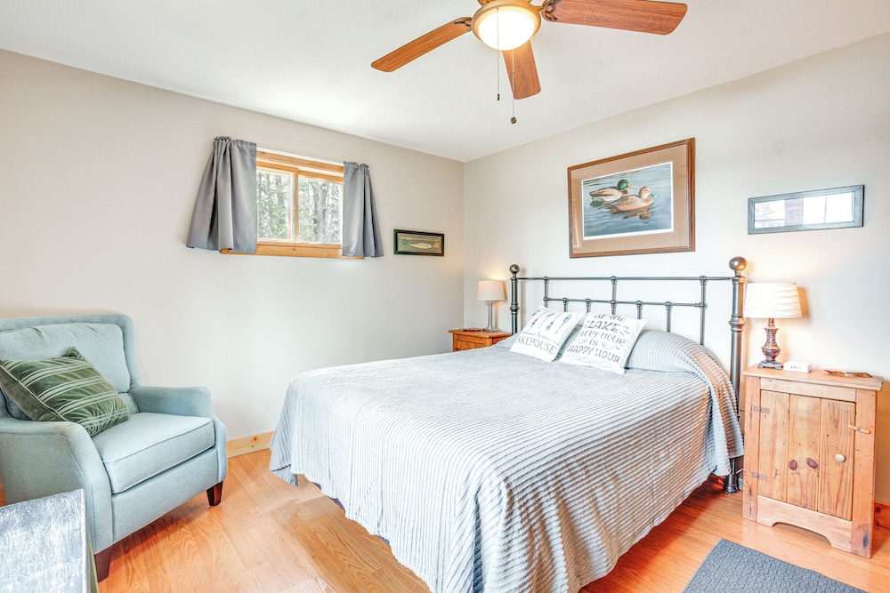 Private Dock, Deck & Yard: Deerskin Lake Retreat!