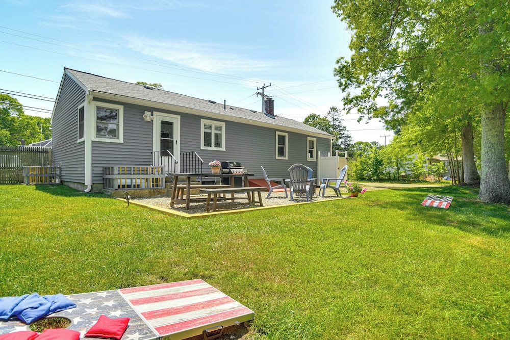 Private Beach & Fire Pit: Cape Cod Retreat!