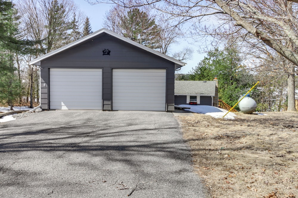 Dock, Deck & Fire Pit: Lakefront Home in Walker!