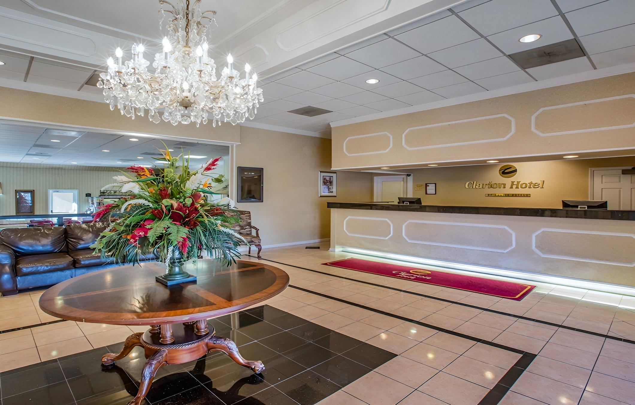 hotel reception