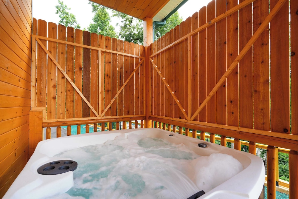 Hot Tub, Game Room & Views Near Downtown Gatlinburg Perfect Too by Avantstay