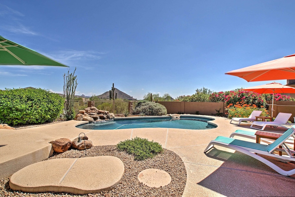 Luxe Scottsdale Home w/ Pool & Mountain Views!