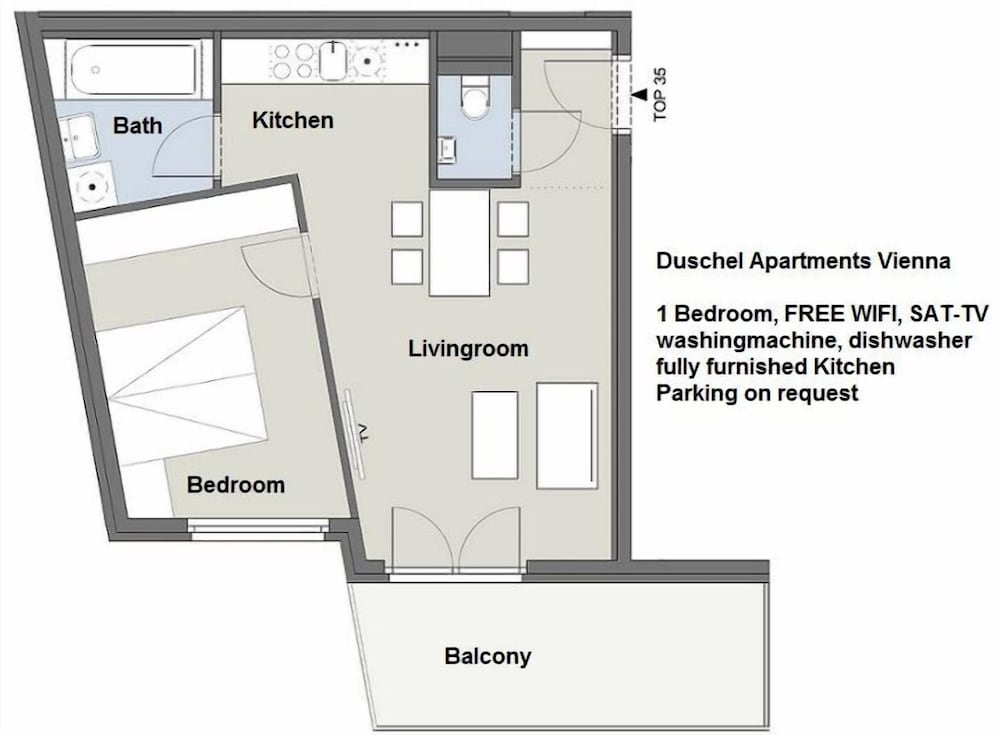Duschel Apartments Wien-Hauptbahnhof