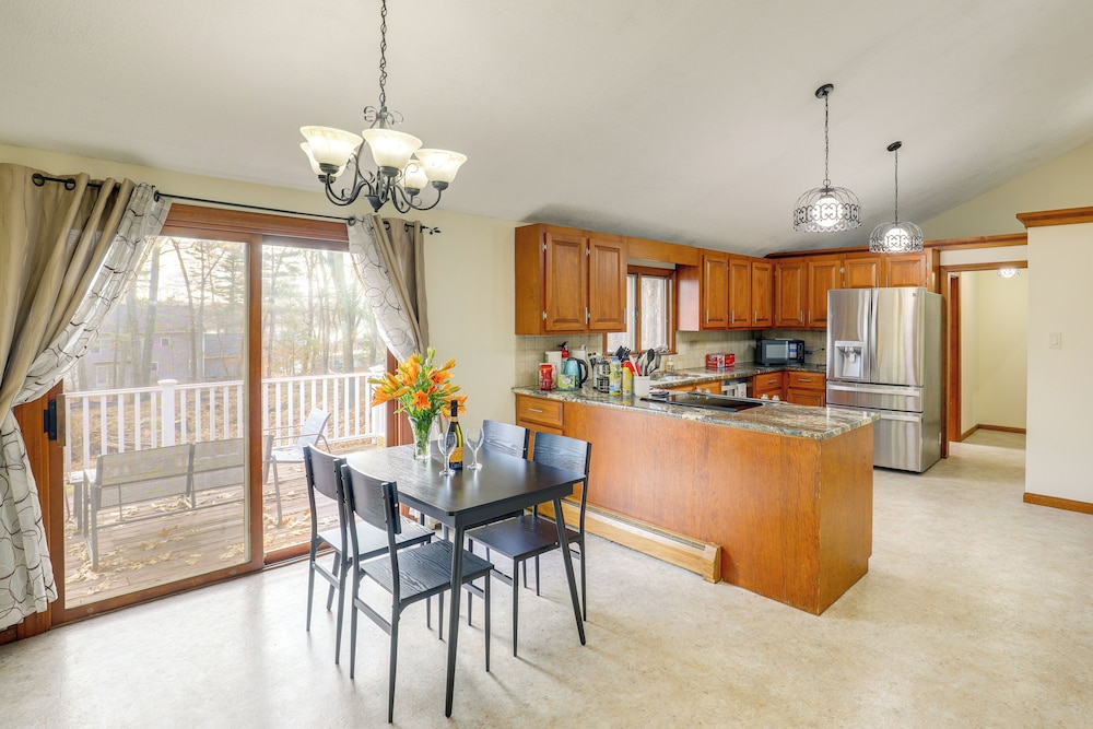 Peek-a-boo Lake Views & Yard: Windham Home