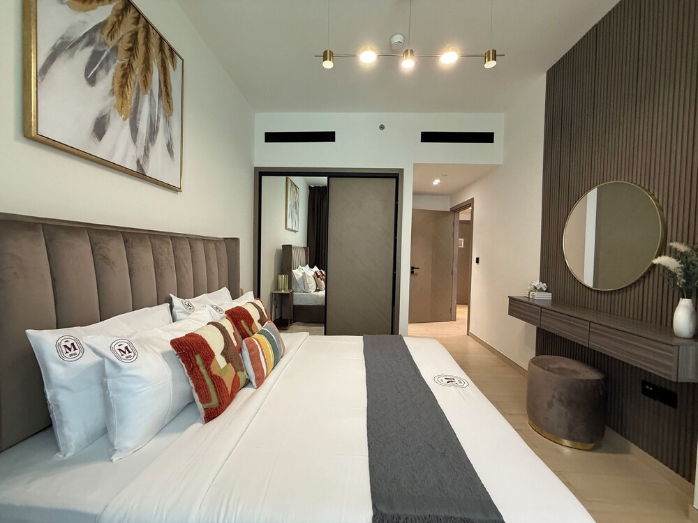 Manzil-1BR in JVC with Pool View
