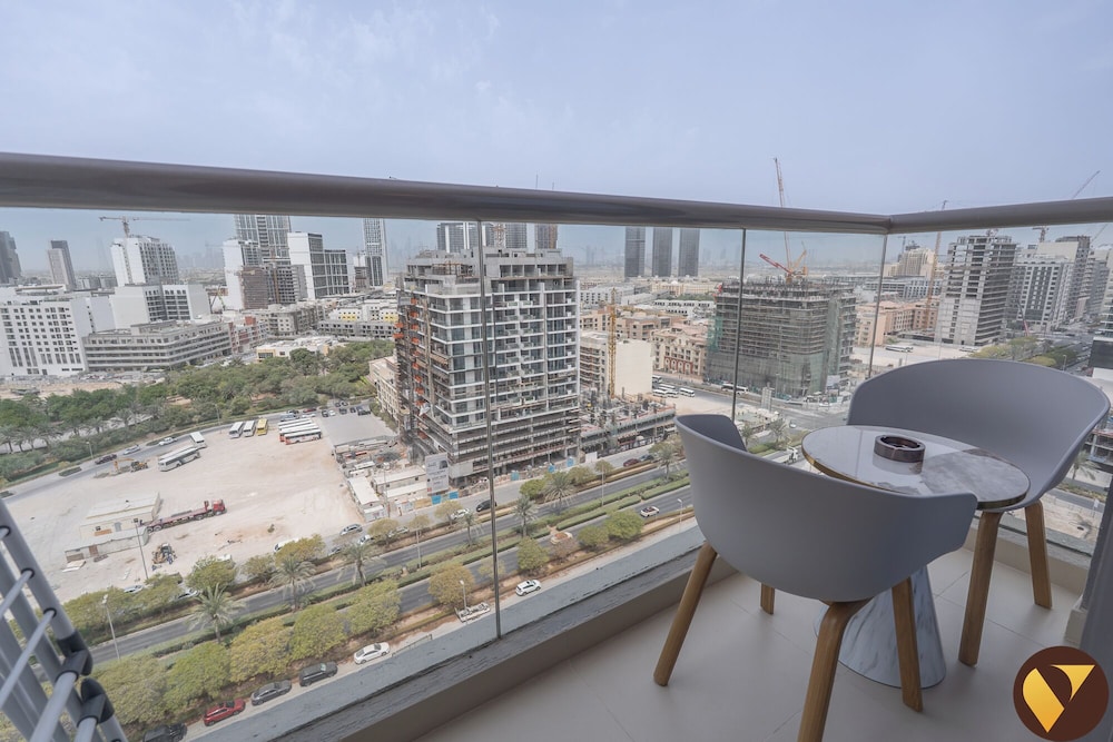 Modern In JVC With Balcony Pool & Gym