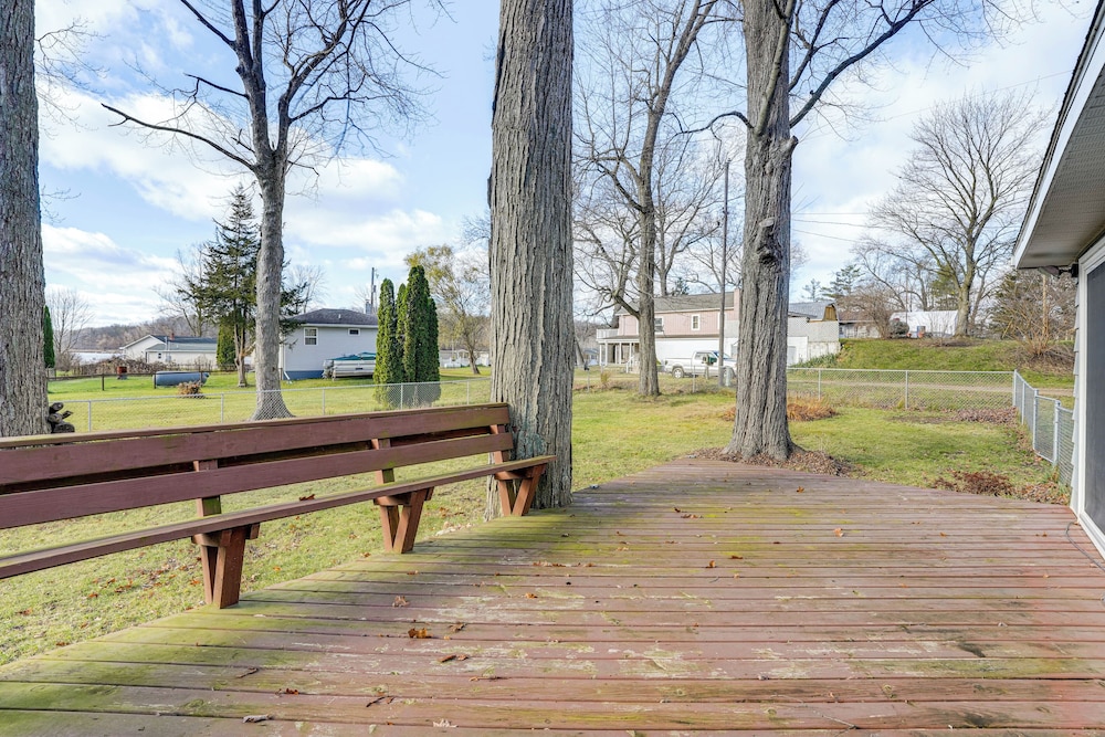 Secluded Home w/ Lake View in Delton!