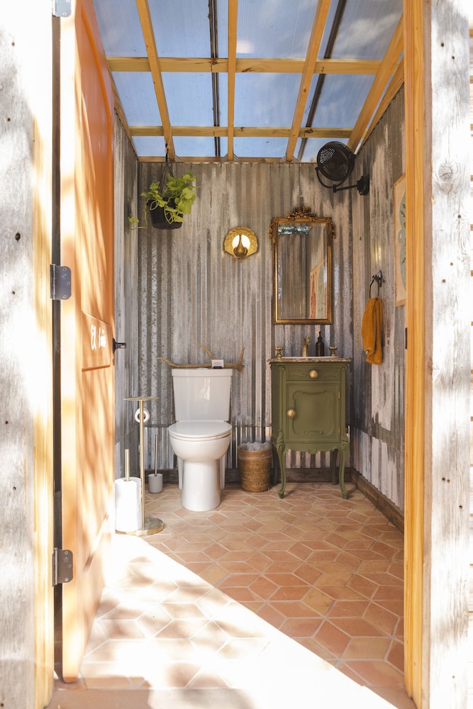 The Macaw Yurt at Camposanto ATX Glamping on Lake Travis