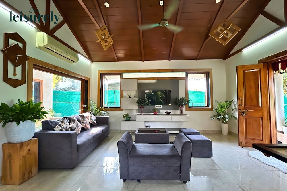 Stay Leisurely Blue Leaf 3BHK Alibaug