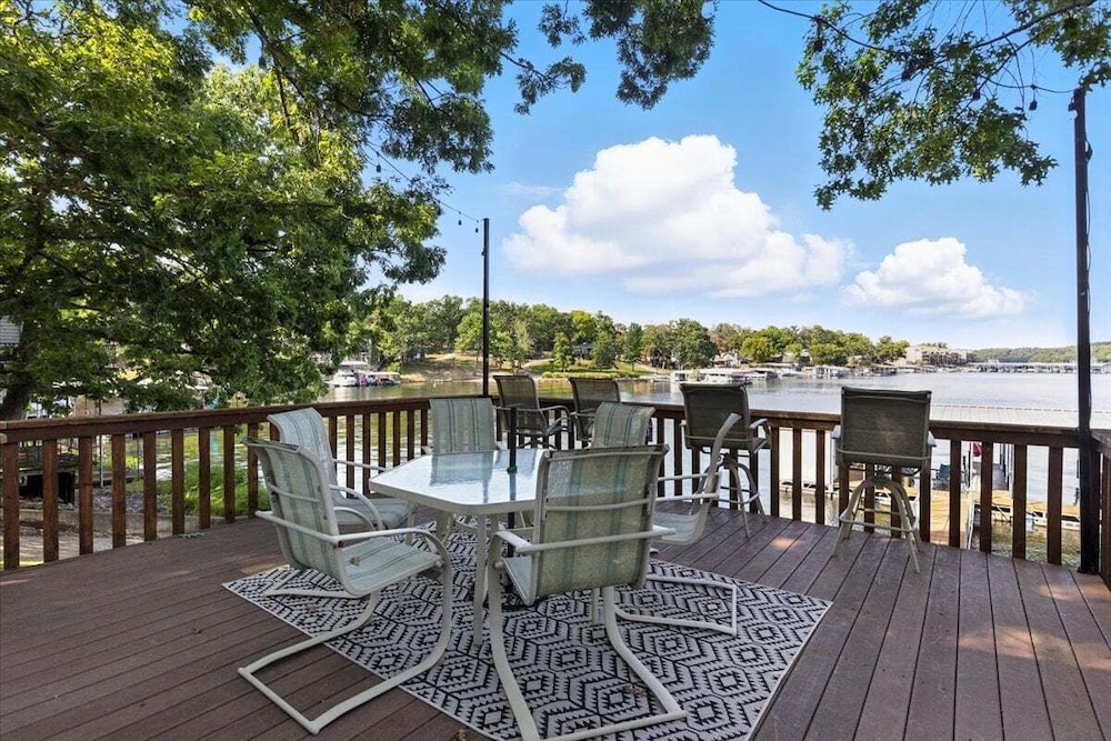 Lakefront Home at the 10mm With Dock Slip & Bar