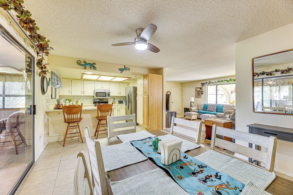 Private Backyard: Sunny Mesa Home w/ Pool Access